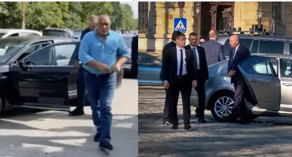 Резил! Радев имитира Бойко Борисов за шкодата!