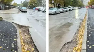 Шедьовър на инженерната мисъл потресе жителите на голям квартал в София Снимки