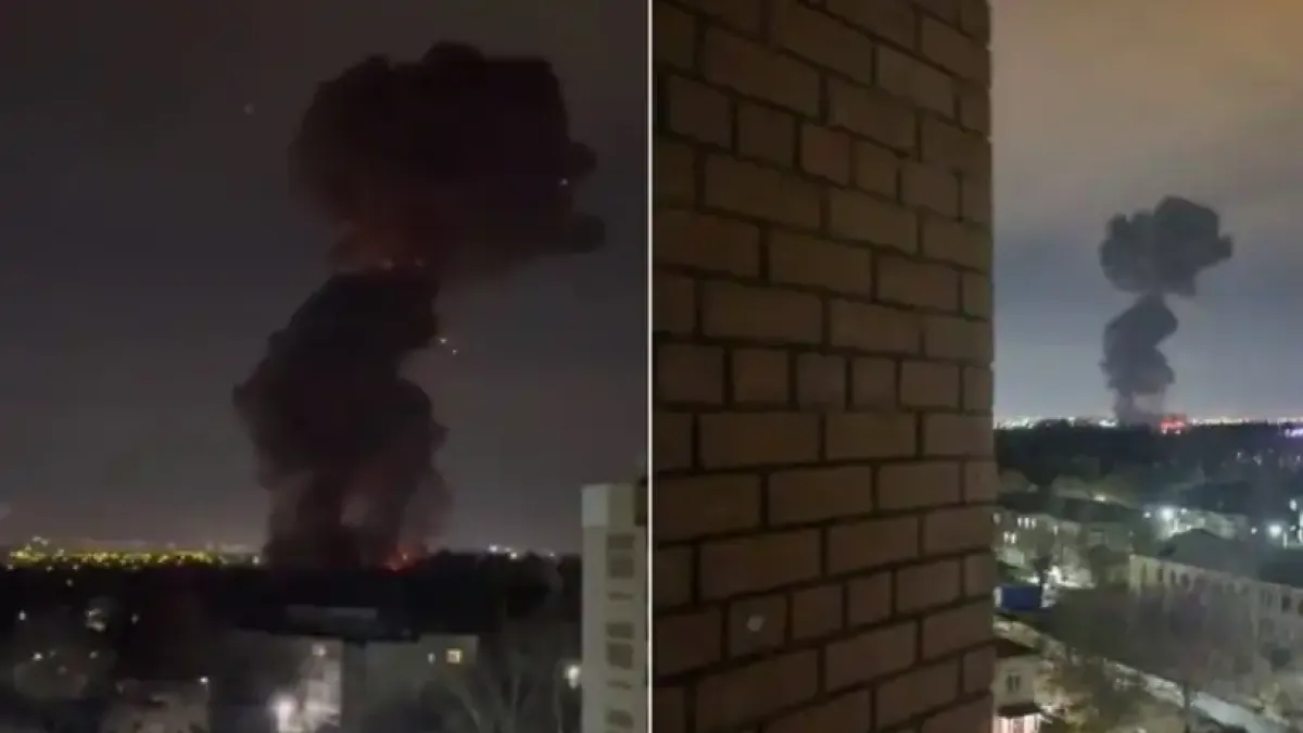Взривове и пожар в руски военен завод, има загинали Видео
