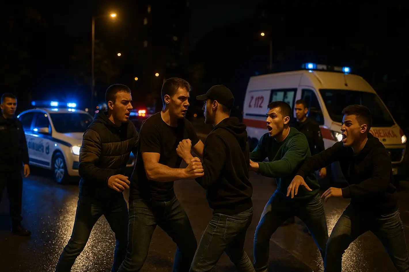 В Перник се млатиха: Близнаци ступаха мъж и полицайка, а баща им в районното...