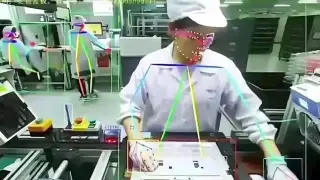 Вижте как изкуственият интелект следи за работниците в заводи Видео