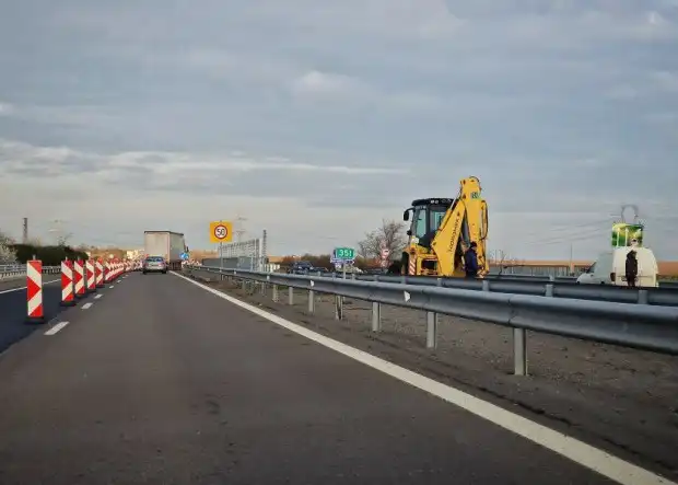 Отново е ограничено движението по АМ "Тракия"