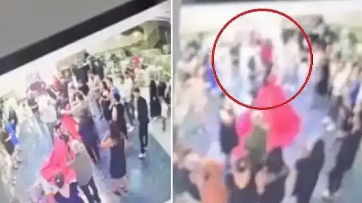 Трагична сватба: Булката се разтанцува, а изведнъж върху нея падна... Видео