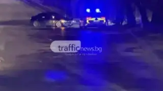 Катастрофа по тъмно до Сточна гара в Пловдив Снимки