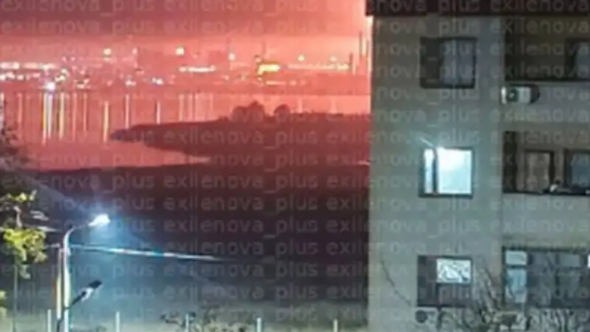 Дронове атакуваха нефтена база и химически завод в Русия Видео