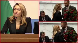 Ето кой е младежът, който разцелува Рая Назарян и й подари огромен подарък! Снимки/ БЛИЦ Live