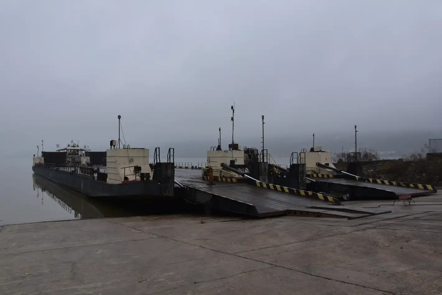 Лошото време спря ферибота при Оряхово