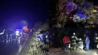 Касапница на пътя край Враца: Човек изхвърча при удара, има ранени Снимки 18+
