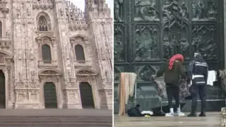 Фараон си изпра гащите пред „Пиаца Дуомо“ и ги просна там