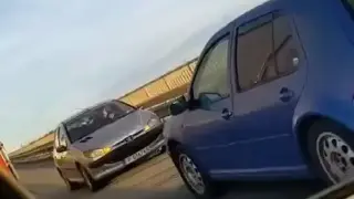 Тарикат с Голф реши да прецака всички, но се натъкна на изненада на АМ" Хемус "Видео