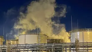 Тежък удар по Русия! Украински дронове поразиха стратегическо пристанище