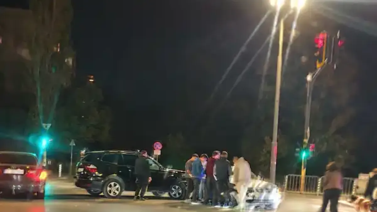 Пишлигари  с БМВ направиха мазало в София Снимки