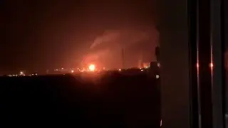 Взривове и пожари в руски градове след масирана атака с дронове Видео