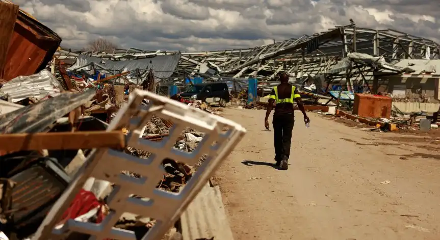 Разрушени градове и тежък икономически удар след "Мелиса"