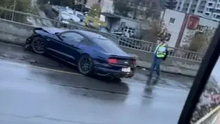 Катастрофа на „Цариградско шосе“ блокира трафика в София Видео