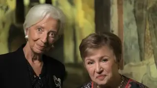 Национална гордост: Какво показа на шефката на еврото Кристалина Георгиева?