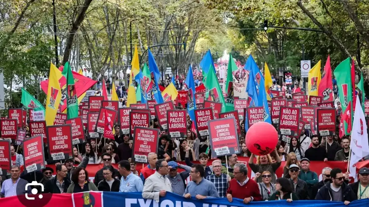 Масови протести сковаха Лисабон, страната пламва заради нов закон