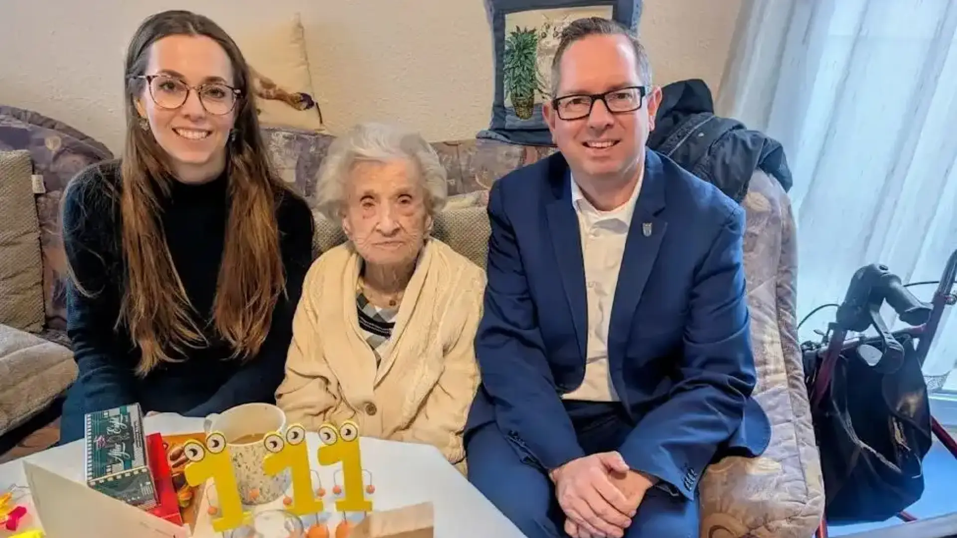 На 11.11 тази жена навърши 111 години!