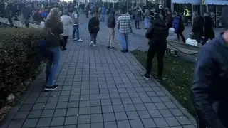 Евакуация в мол София Видео