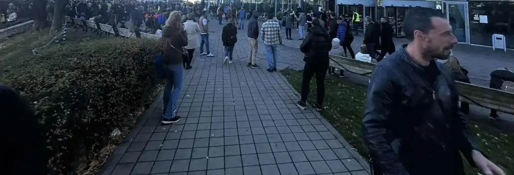 Евакуация в мол София Видео