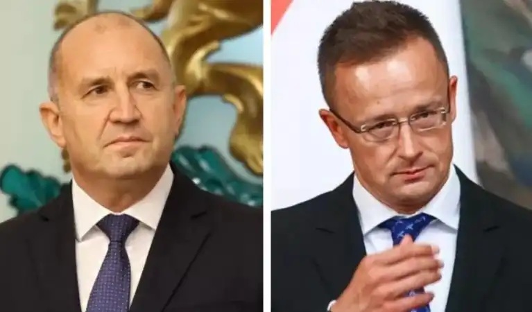 Скандал: На тайна среща Радев уговаря със Сиярто продажбата на "Лукойл"