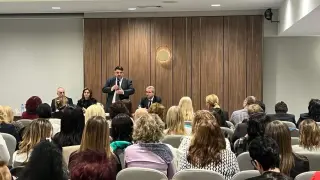 Вицепремиерът Атанас Зафиров поздрави служителите в Агенция за социално подпомагане по време на годишната им среща в Пловдив