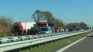 АМ „Тракия” е блокирана, ето какво се случва! Видео