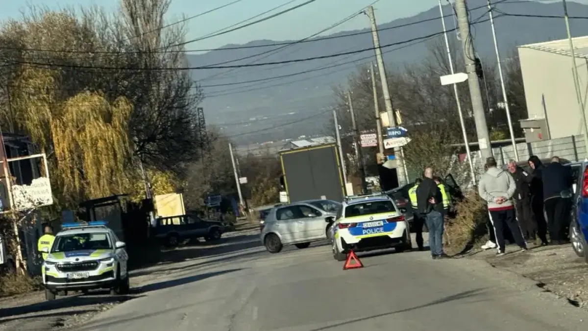 Зверски челен сблъсък край София Снимки