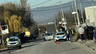 Зверски челен сблъсък край София Снимки