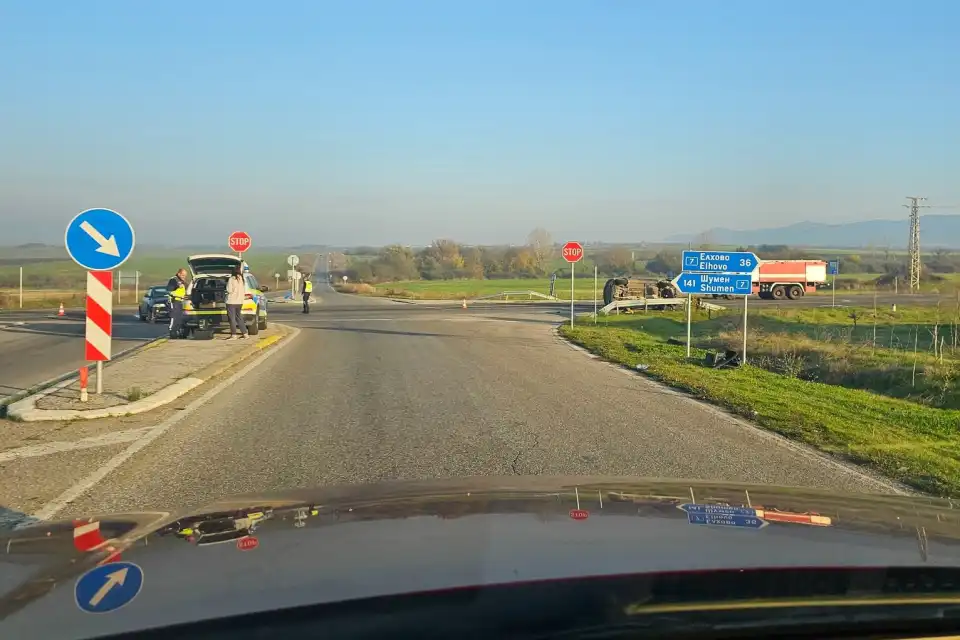Жертва и двама ранени при адска катастрофа край Ямбол