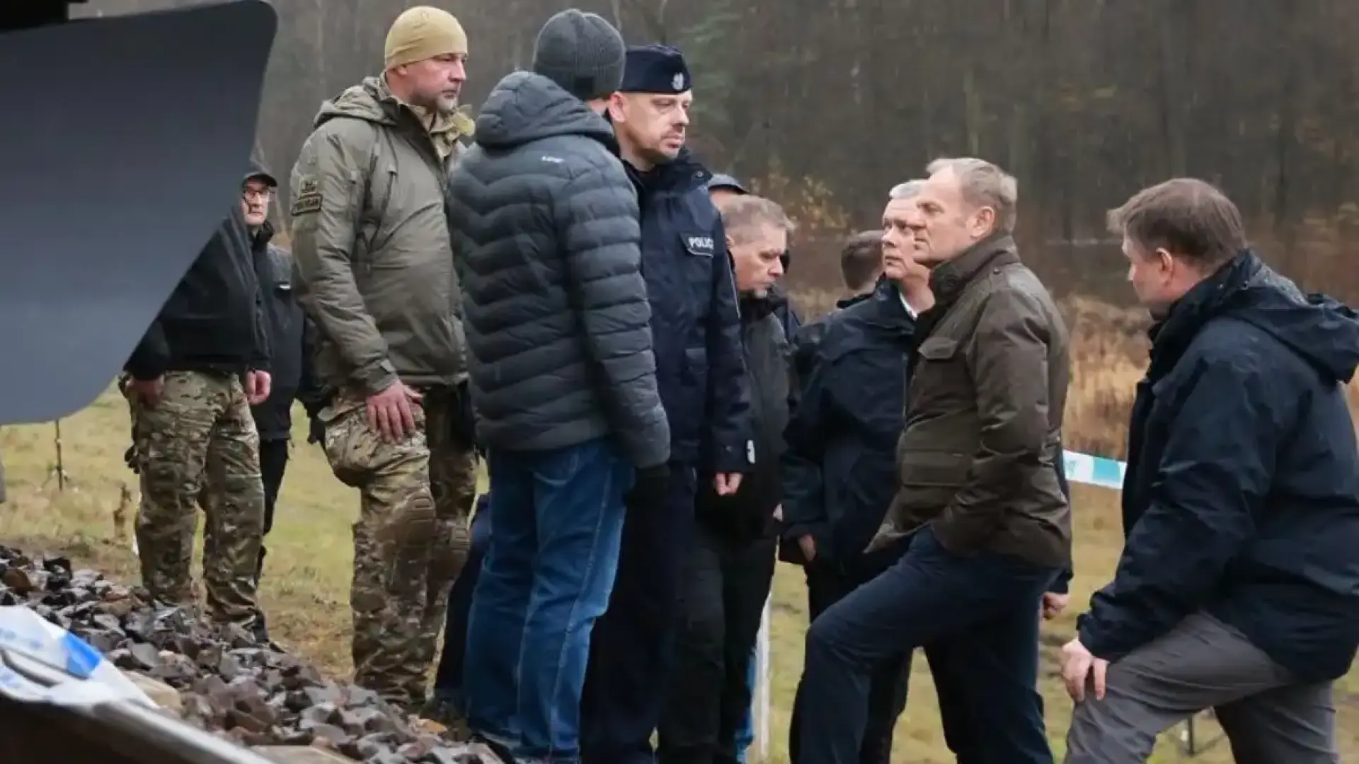 Експлозия на ж.п. линия в Полша, Туск обяви саботаж Видео