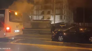 Пиян шофьор блъсна автобус на „Красна поляна“