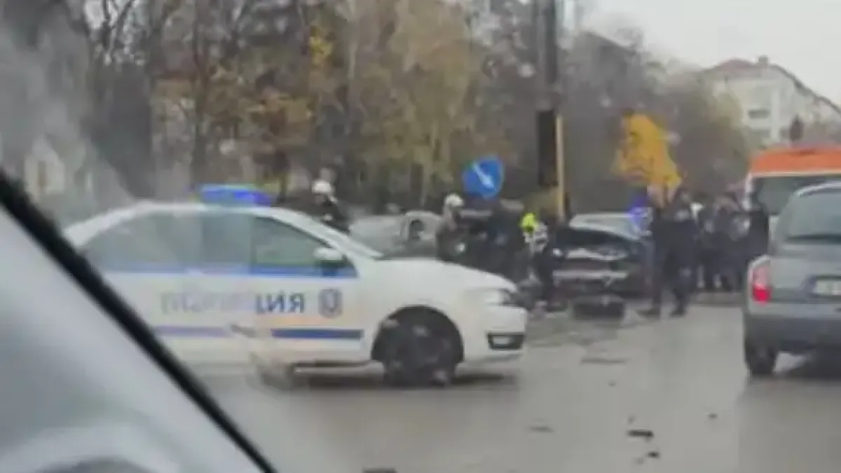 Тежка катастрофа на столичния бул. "Тодор Александров" Видео