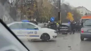 Тежка катастрофа на столичния бул. "Тодор Александров" Видео
