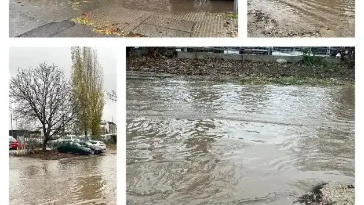 В Европа ли живеем, или в Бангладеш: 5 капки дъжд и София сменя транспорта с кану Снимки