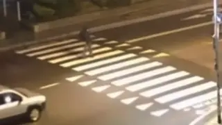 Изродия в София: Кола помете трудноподвижен мъж на пешеходна пътека Видео 18+