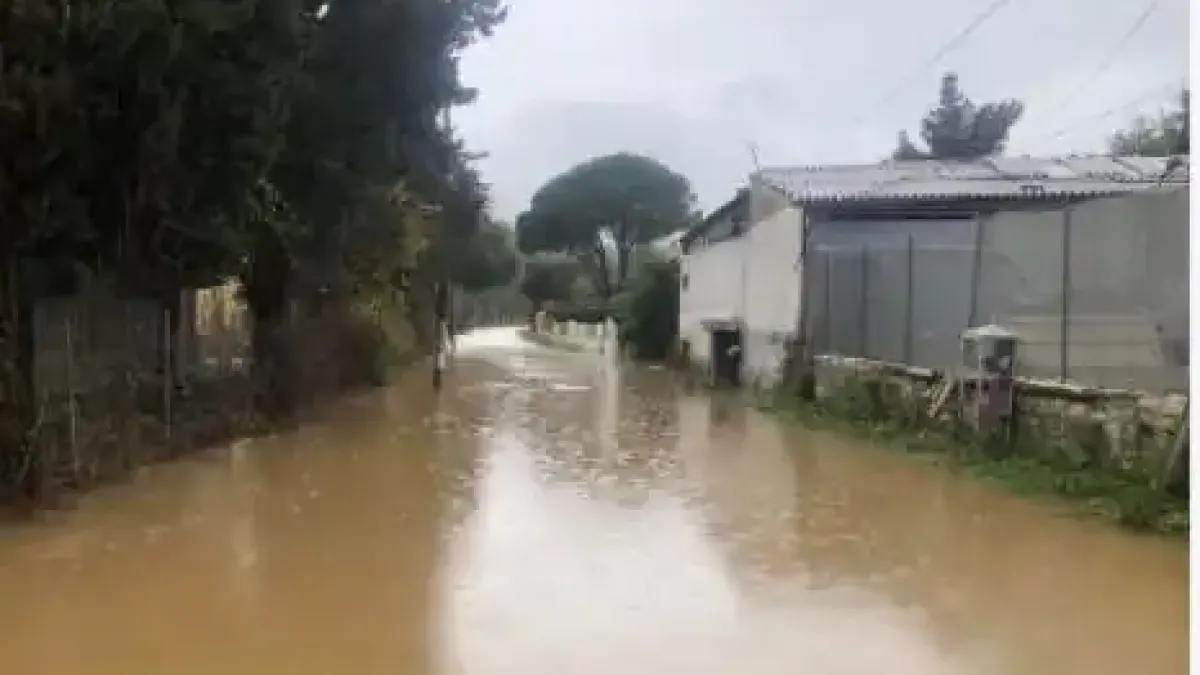 Свирепа стихия удари Гърция, всичко е под вода Видео