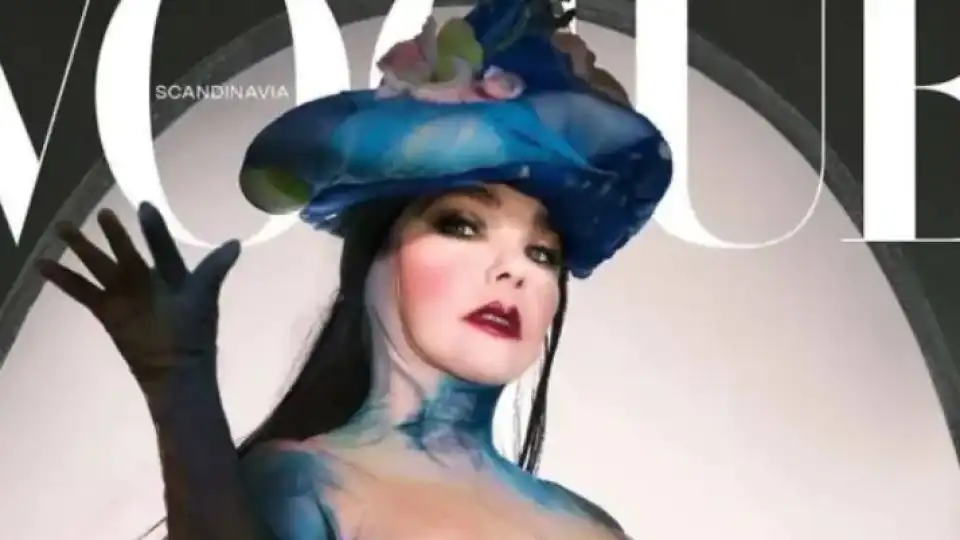 Бьорк в дебютната си фотосесия за Vogue Scandinavia