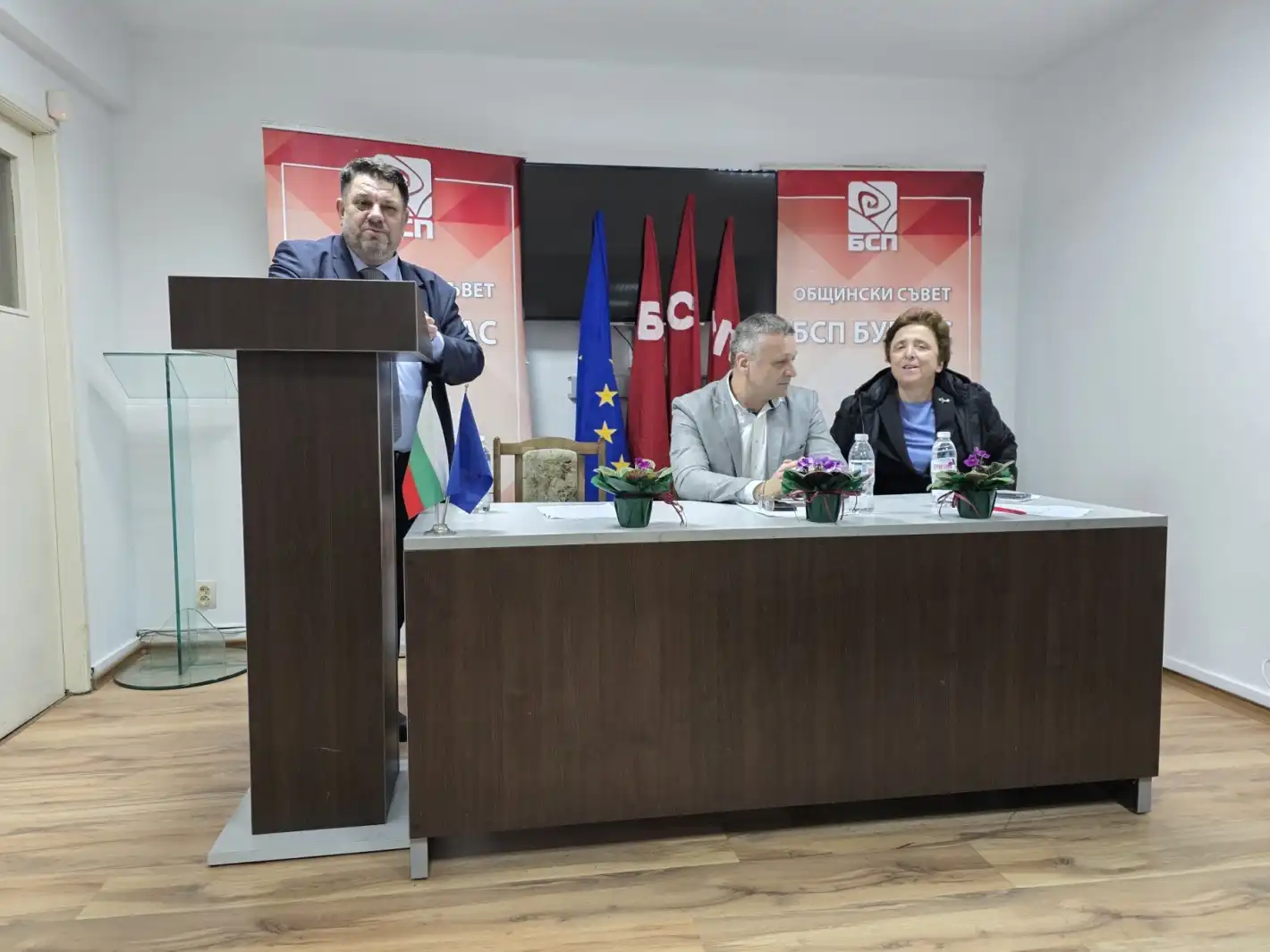 Атанас Зафиров от Бургас: БСП-ОЛ е стабилен фактор в управлението – с леви политики и социална отговорност