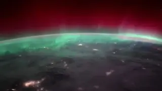 Уникално: NASA засне Северното сияние от Космоса Видео