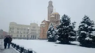Силен снеговалеж изненада Босна и Херцеговина