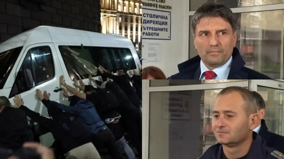 Ранени и арестувани: СДВР с подробности за погрома в Триъгълника на властта