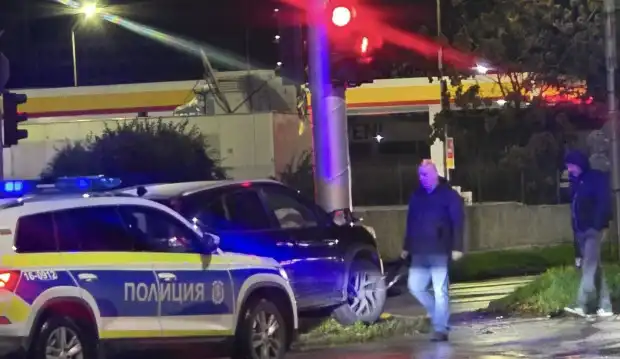 Първи подробности за среднощния екшън с преследване и последвалата зрелищна катастрофа в Пловдив