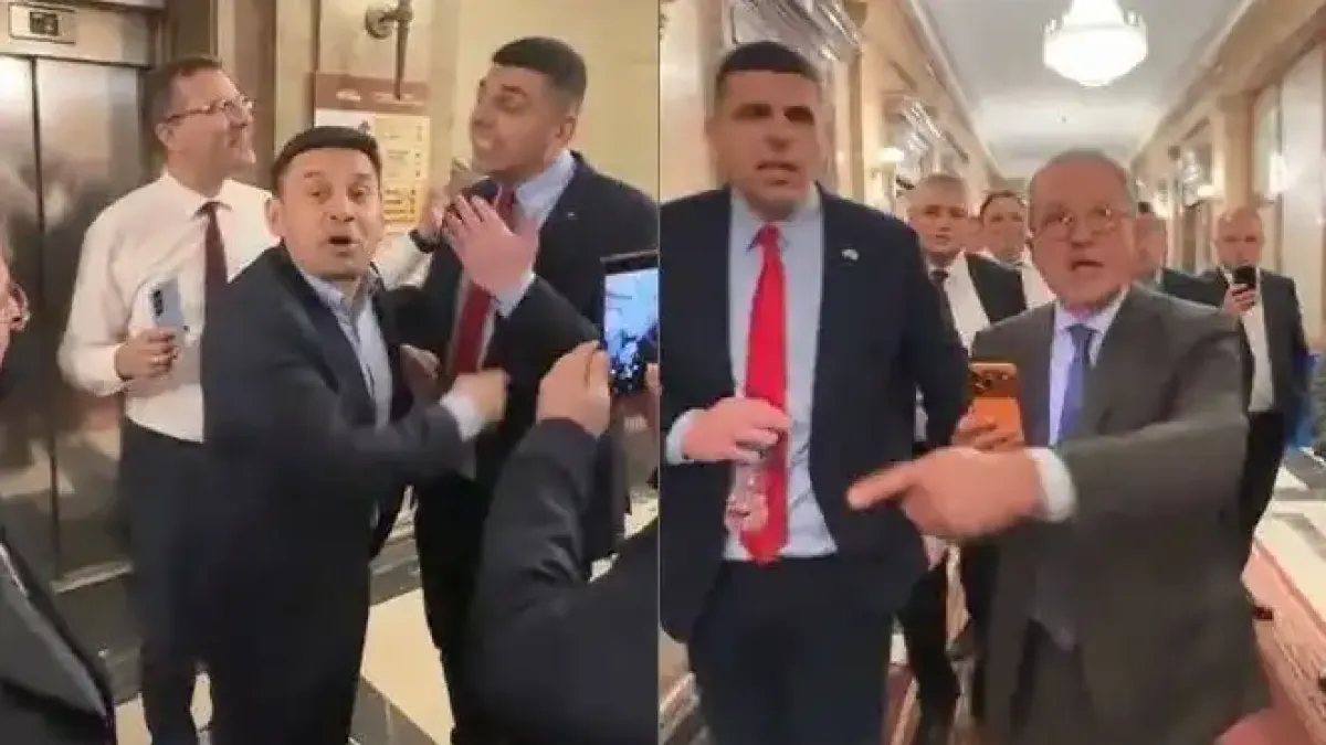 Жесток скандал! Хулигани на ППДБ вилнели и вътре в НС - човек на Ивайло Мирчев ритнал Йордан Цонев