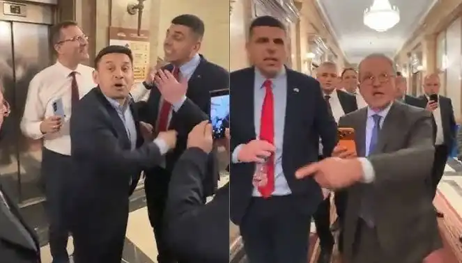 Жесток скандал! Хулигани на ППДБ вилнели и вътре в НС - човек на Ивайло Мирчев ритнал Йордан Цонев