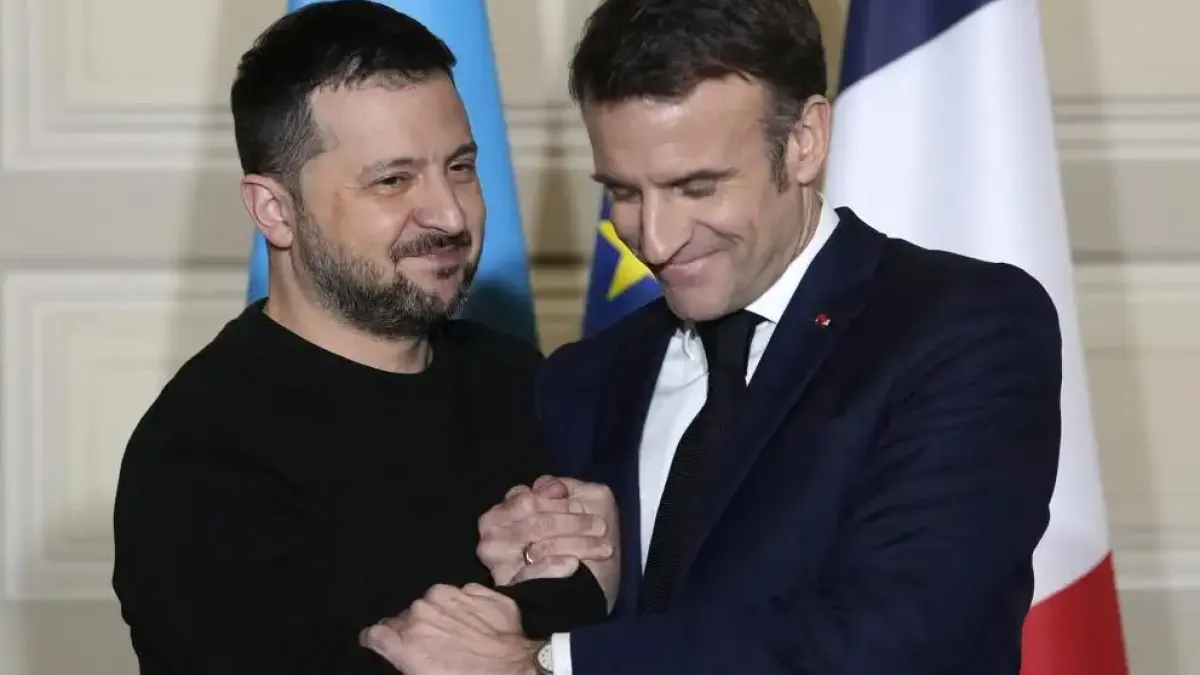 Ключова среща между Макрон и Зеленски в Париж