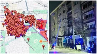 Протестът остана на тъмно, спряха тока в центъра на София