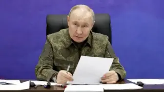 Путин посети един от пунктовете на управление на руските сили в Украйна