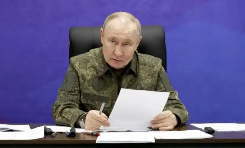 Путин посети един от пунктовете на управление на руските сили в Украйна