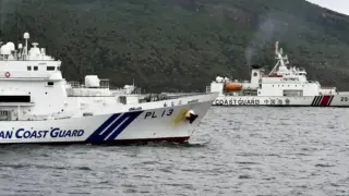 Конфронтация между кораби на Япония и Китай